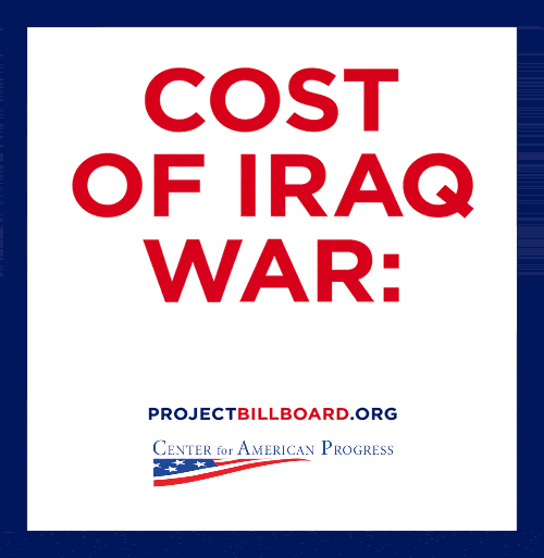 Cost of War Ticker